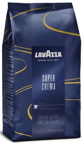 ყავის მარცვალი Lavazza Super Crema, 1 კგ.