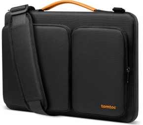 ჩანთა Tomtoc Defender A42-E02D, 16 ინჩიანი ლეპტოპებისთვის, შავი